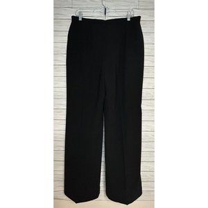 NWT Ladies 12 Black Dress Pants Le‎ Suit Lined Classic Fit Career Wear Trouser